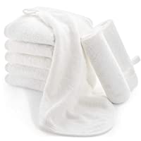 Los mejores  - Momcozy Toallas de Bambú para Bebés- 8 Piezas 25X25cm- Toallas de Mano Muy Suaves y Absorbentes- Suaves en Pieles…